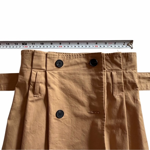 Pixie Market Beige High-Waist Trench Mini Skirt with Belt - Picture 7 of 11